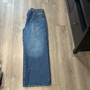 Madewell Blue Flare Wide Leg Jeans Timeless Style
